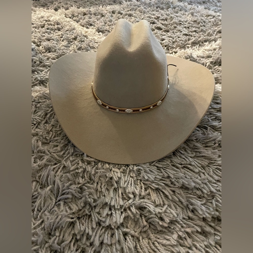 Beige Cowboy Hat